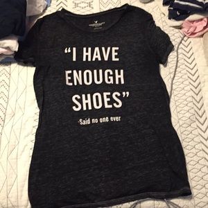 very cute a&e shirt !